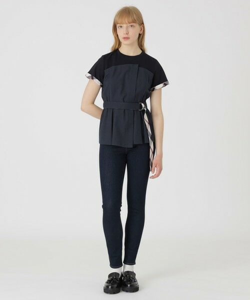 BLUE LABEL / BLACK LABEL CRESTBRIDGE / ブルーレーベル / ブラックレーベル・クレストブリッジ  シャツ・ブラウス | 【店舗限定】ビスチェコンビプルオーバー | 詳細9