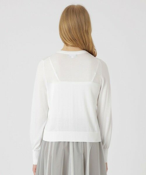 BLUE LABEL / BLACK LABEL CRESTBRIDGE / ブルーレーベル / ブラックレーベル・クレストブリッジ  ニット・セーター | クールファインニットカーディガン | 詳細4