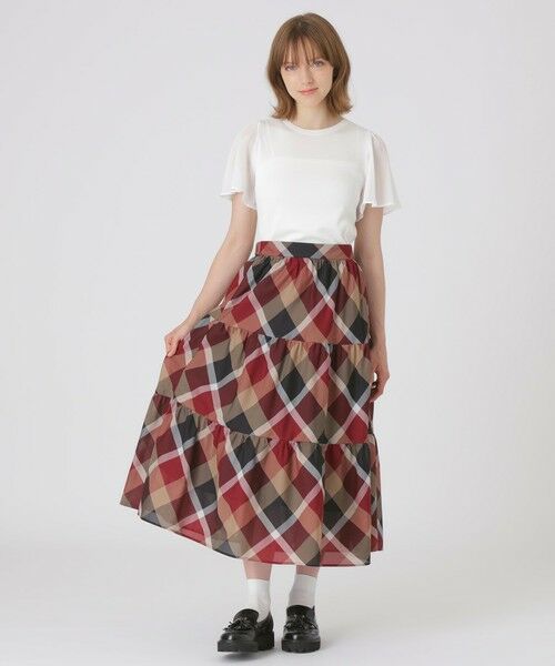 BLUE LABEL / BLACK LABEL CRESTBRIDGE / ブルーレーベル / ブラックレーベル・クレストブリッジ  ニット・セーター | シフォンコンビニットプルオーバー | 詳細1