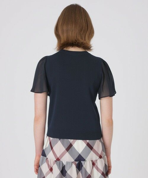 BLUE LABEL / BLACK LABEL CRESTBRIDGE / ブルーレーベル / ブラックレーベル・クレストブリッジ  ニット・セーター | シフォンコンビニットプルオーバー | 詳細13