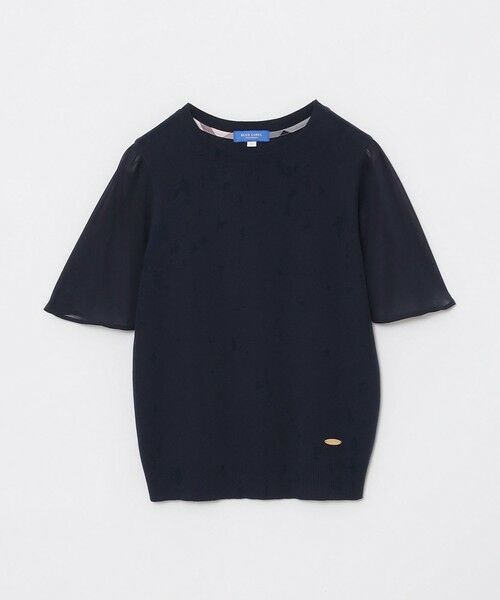 BLUE LABEL / BLACK LABEL CRESTBRIDGE / ブルーレーベル / ブラックレーベル・クレストブリッジ  ニット・セーター | シフォンコンビニットプルオーバー | 詳細16