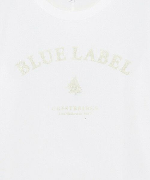 BLUE LABEL / BLACK LABEL CRESTBRIDGE / ブルーレーベル / ブラックレーベル・クレストブリッジ  カットソー | 【UVカット】【接触冷感】【防透け】プレーティングシルケット天竺グラフィックロゴTシャツ | 詳細6