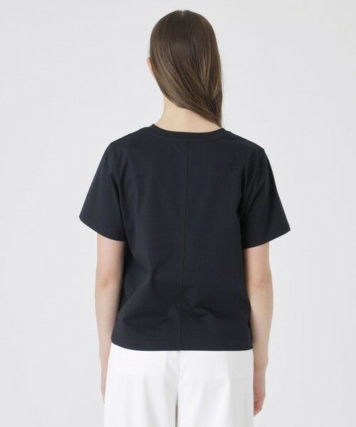 BLUE LABEL / BLACK LABEL CRESTBRIDGE / ブルーレーベル / ブラックレーベル・クレストブリッジ  カットソー | 【UVカット】【接触冷感】【防透け】プレーティングシルケット天竺グラフィックロゴTシャツ | 詳細25