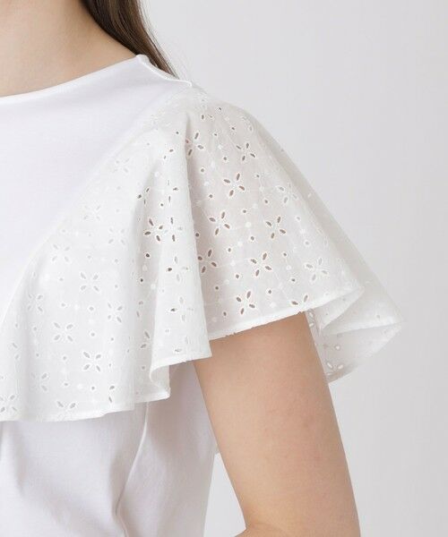 BLUE LABEL / BLACK LABEL CRESTBRIDGE / ブルーレーベル / ブラックレーベル・クレストブリッジ  カットソー | 【接触冷感】シルケットスムースレーススリーブカットソー | 詳細5