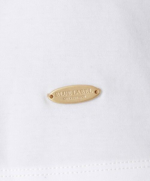 BLUE LABEL / BLACK LABEL CRESTBRIDGE / ブルーレーベル / ブラックレーベル・クレストブリッジ  カットソー | 【接触冷感】シルケットスムースレーススリーブカットソー | 詳細7