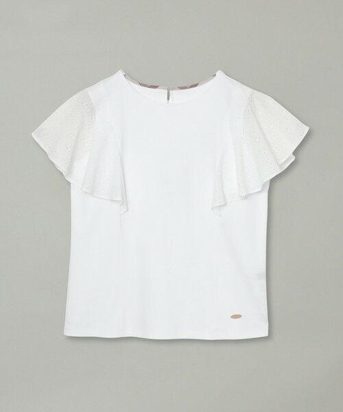 BLUE LABEL / BLACK LABEL CRESTBRIDGE / ブルーレーベル / ブラックレーベル・クレストブリッジ  カットソー | 【接触冷感】シルケットスムースレーススリーブカットソー | 詳細8