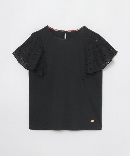 BLUE LABEL / BLACK LABEL CRESTBRIDGE / ブルーレーベル / ブラックレーベル・クレストブリッジ  カットソー | 【接触冷感】シルケットスムースレーススリーブカットソー | 詳細16