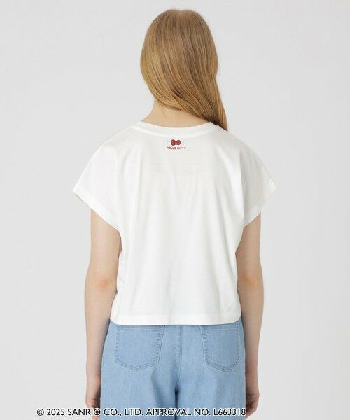 BLUE LABEL / BLACK LABEL CRESTBRIDGE / ブルーレーベル / ブラックレーベル・クレストブリッジ  カットソー | 【ハローキティコラボ】ポケットTシャツ | 詳細4