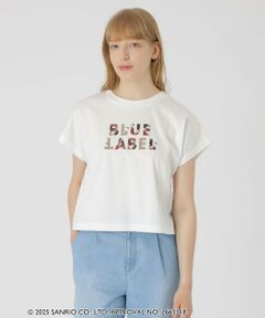 BLUE LABEL / BLACK LABEL CRESTBRIDGE / ブルーレーベル / ブラックレーベル・クレストブリッジ  カットソー | 【ハローキティコラボ】ロゴグラフィックTシャツ