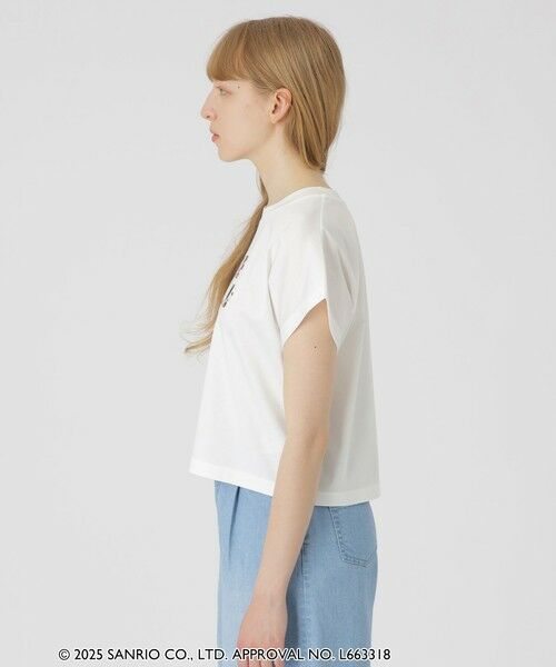 BLUE LABEL / BLACK LABEL CRESTBRIDGE / ブルーレーベル / ブラックレーベル・クレストブリッジ  カットソー | 【ハローキティコラボ】ロゴグラフィックTシャツ | 詳細3