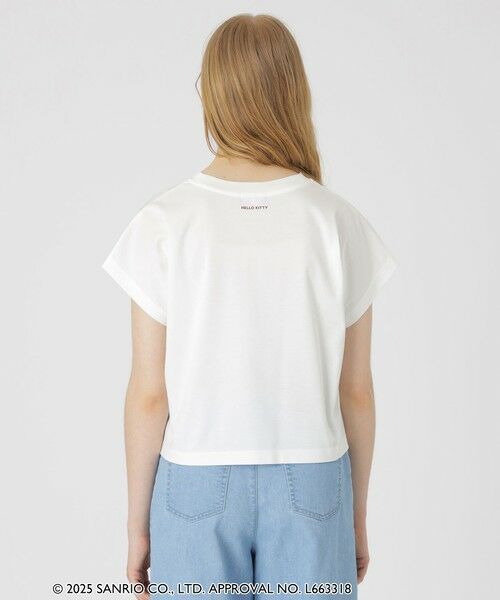 BLUE LABEL / BLACK LABEL CRESTBRIDGE / ブルーレーベル / ブラックレーベル・クレストブリッジ  カットソー | 【ハローキティコラボ】ロゴグラフィックTシャツ | 詳細4