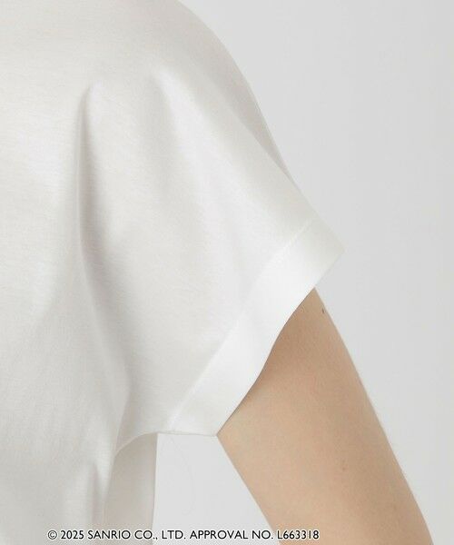 BLUE LABEL / BLACK LABEL CRESTBRIDGE / ブルーレーベル / ブラックレーベル・クレストブリッジ  カットソー | 【ハローキティコラボ】ロゴグラフィックTシャツ | 詳細5