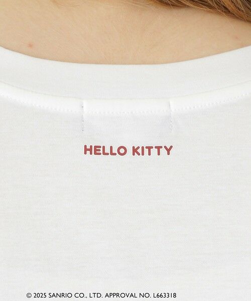 BLUE LABEL / BLACK LABEL CRESTBRIDGE / ブルーレーベル / ブラックレーベル・クレストブリッジ  カットソー | 【ハローキティコラボ】ロゴグラフィックTシャツ | 詳細6