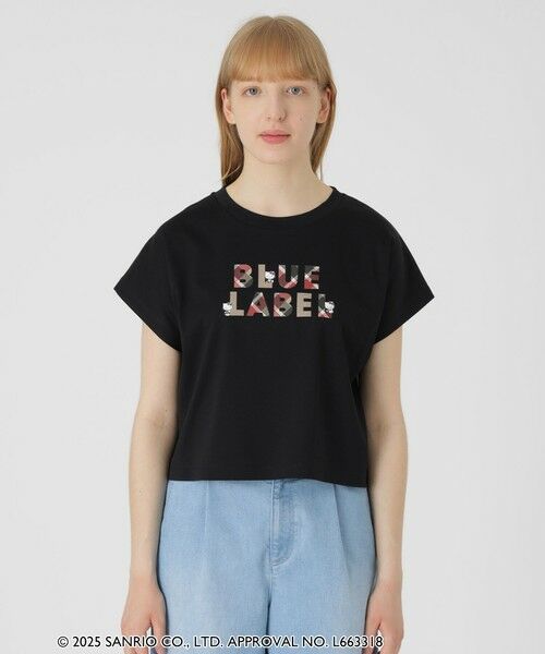 BLUE LABEL / BLACK LABEL CRESTBRIDGE / ブルーレーベル / ブラックレーベル・クレストブリッジ  カットソー | 【ハローキティコラボ】ロゴグラフィックTシャツ | 詳細10