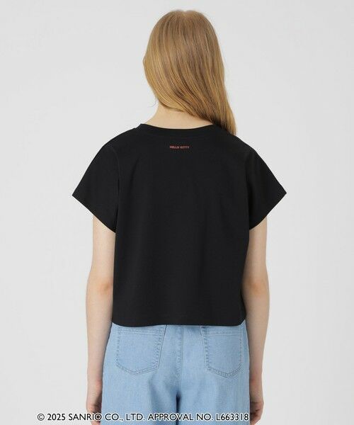 BLUE LABEL / BLACK LABEL CRESTBRIDGE / ブルーレーベル / ブラックレーベル・クレストブリッジ  カットソー | 【ハローキティコラボ】ロゴグラフィックTシャツ | 詳細12
