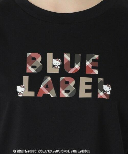 BLUE LABEL / BLACK LABEL CRESTBRIDGE / ブルーレーベル / ブラックレーベル・クレストブリッジ  カットソー | 【ハローキティコラボ】ロゴグラフィックTシャツ | 詳細15
