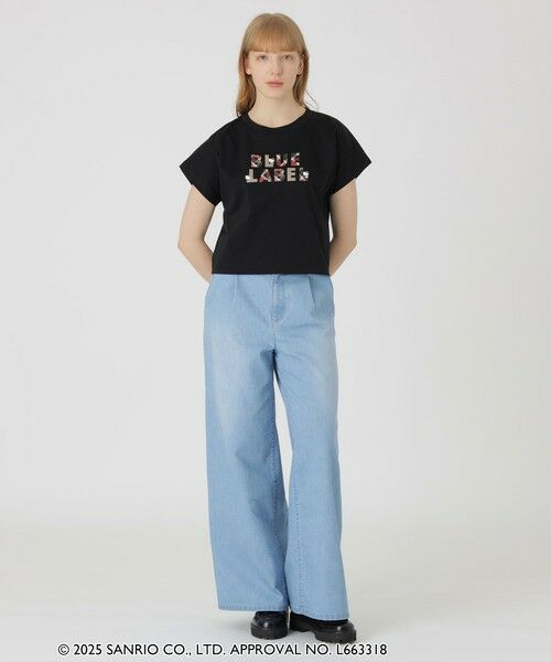 BLUE LABEL / BLACK LABEL CRESTBRIDGE / ブルーレーベル / ブラックレーベル・クレストブリッジ  カットソー | 【ハローキティコラボ】ロゴグラフィックTシャツ | 詳細9