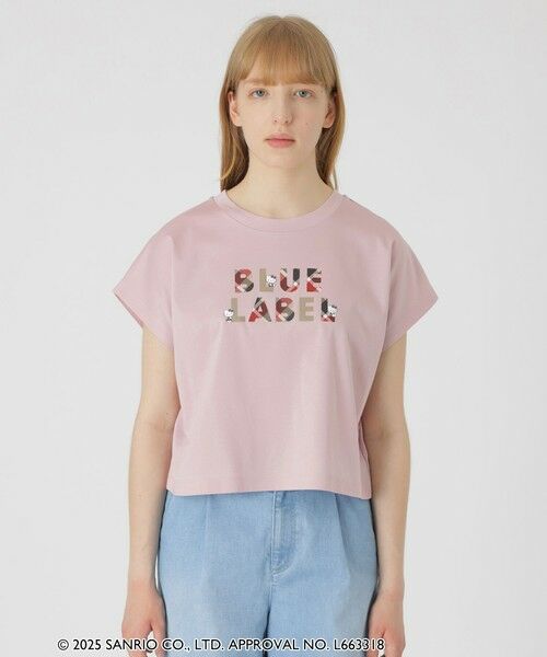 BLUE LABEL / BLACK LABEL CRESTBRIDGE / ブルーレーベル / ブラックレーベル・クレストブリッジ  カットソー | 【ハローキティコラボ】ロゴグラフィックTシャツ | 詳細18