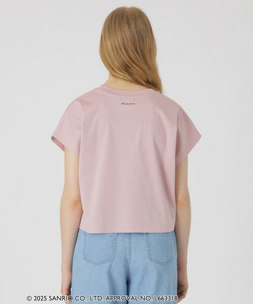 BLUE LABEL / BLACK LABEL CRESTBRIDGE / ブルーレーベル / ブラックレーベル・クレストブリッジ  カットソー | 【ハローキティコラボ】ロゴグラフィックTシャツ | 詳細20