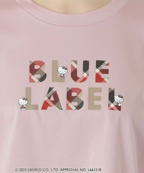 BLUE LABEL / BLACK LABEL CRESTBRIDGE / ブルーレーベル / ブラックレーベル・クレストブリッジ  カットソー | 【ハローキティコラボ】ロゴグラフィックTシャツ | 詳細23