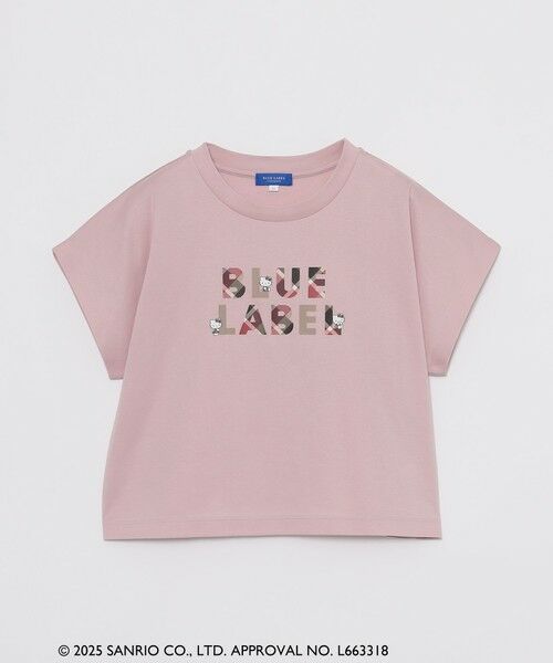 BLUE LABEL / BLACK LABEL CRESTBRIDGE / ブルーレーベル / ブラックレーベル・クレストブリッジ  カットソー | 【ハローキティコラボ】ロゴグラフィックTシャツ | 詳細24