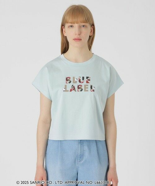 BLUE LABEL / BLACK LABEL CRESTBRIDGE / ブルーレーベル / ブラックレーベル・クレストブリッジ  カットソー | 【ハローキティコラボ】ロゴグラフィックTシャツ | 詳細26