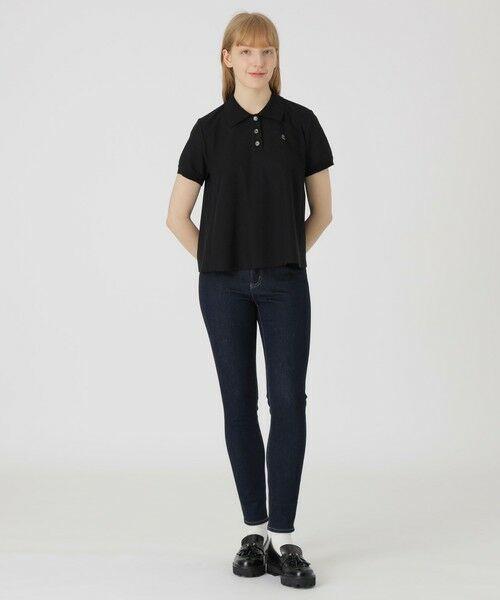 BLUE LABEL / BLACK LABEL CRESTBRIDGE / ブルーレーベル / ブラックレーベル・クレストブリッジ  カットソー | 【店舗限定】バイカラーフレアポロ | 詳細7