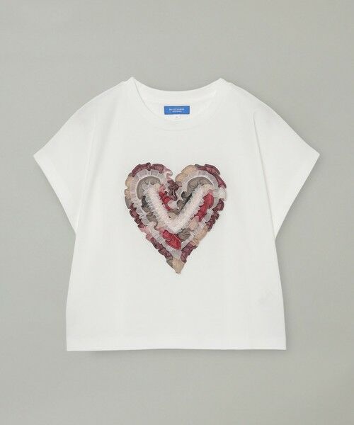 BLUE LABEL / BLACK LABEL CRESTBRIDGE / ブルーレーベル / ブラックレーベル・クレストブリッジ  カットソー | 【WEB限定】チュールハートTシャツ | 詳細5