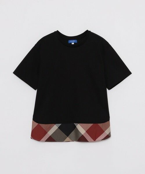 BLUE LABEL / BLACK LABEL CRESTBRIDGE / ブルーレーベル / ブラックレーベル・クレストブリッジ  カットソー | 【WEB限定】ヘムチェックTシャツ | 詳細12