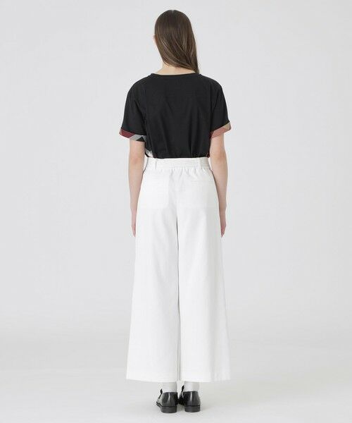 BLUE LABEL / BLACK LABEL CRESTBRIDGE / ブルーレーベル / ブラックレーベル・クレストブリッジ  その他パンツ | 【接触冷感】【吸水速乾】【UVカット】【防透け】ドライオックスワイドパンツ | 詳細3