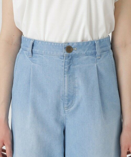 BLUE LABEL / BLACK LABEL CRESTBRIDGE / ブルーレーベル / ブラックレーベル・クレストブリッジ  その他パンツ | 【BLUE LABEL DENIM】【接触冷感】ワイドパンツ | 詳細4