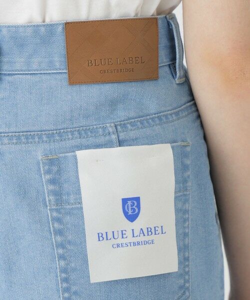 BLUE LABEL / BLACK LABEL CRESTBRIDGE / ブルーレーベル / ブラックレーベル・クレストブリッジ  その他パンツ | 【BLUE LABEL DENIM】【接触冷感】ワイドパンツ | 詳細7