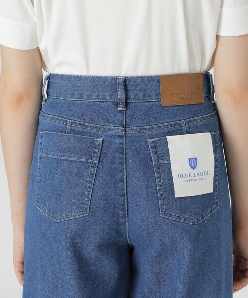 BLUE LABEL / BLACK LABEL CRESTBRIDGE / ブルーレーベル / ブラックレーベル・クレストブリッジ  その他パンツ | 【BLUE LABEL DENIM】【接触冷感】ワイドパンツ | 詳細13
