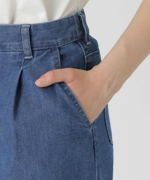 BLUE LABEL / BLACK LABEL CRESTBRIDGE / ブルーレーベル / ブラックレーベル・クレストブリッジ  その他パンツ | 【BLUE LABEL DENIM】【接触冷感】ワイドパンツ | 詳細14