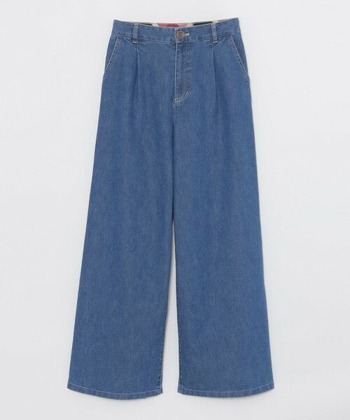 BLUE LABEL / BLACK LABEL CRESTBRIDGE / ブルーレーベル / ブラックレーベル・クレストブリッジ  その他パンツ | 【BLUE LABEL DENIM】【接触冷感】ワイドパンツ | 詳細16