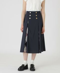 BLUE LABEL / BLACK LABEL CRESTBRIDGE / ブルーレーベル / ブラックレーベル・クレストブリッジ  ミニ・ひざ丈スカート | ウォッシャブルストレッチマリンスカート
