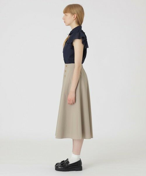 BLUE LABEL / BLACK LABEL CRESTBRIDGE / ブルーレーベル / ブラックレーベル・クレストブリッジ  ミニ・ひざ丈スカート | ウォッシャブルストレッチマリンスカート | 詳細10