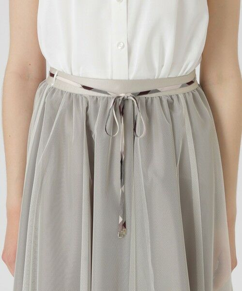 BLUE LABEL / BLACK LABEL CRESTBRIDGE / ブルーレーベル / ブラックレーベル・クレストブリッジ  ミニ・ひざ丈スカート | グラデーションチュールスカート | 詳細4