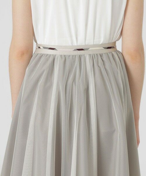 BLUE LABEL / BLACK LABEL CRESTBRIDGE / ブルーレーベル / ブラックレーベル・クレストブリッジ  ミニ・ひざ丈スカート | グラデーションチュールスカート | 詳細5