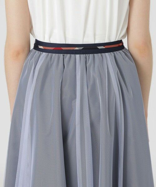 BLUE LABEL / BLACK LABEL CRESTBRIDGE / ブルーレーベル / ブラックレーベル・クレストブリッジ  ミニ・ひざ丈スカート | グラデーションチュールスカート | 詳細11