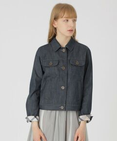 BLUE LABEL / BLACK LABEL CRESTBRIDGE / ブルーレーベル / ブラックレーベル・クレストブリッジ  その他アウター | 【一部店舗限定】スラブシャンブレーデニムジャケット