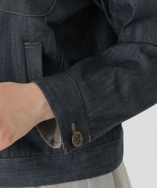 BLUE LABEL / BLACK LABEL CRESTBRIDGE / ブルーレーベル / ブラックレーベル・クレストブリッジ  その他アウター | 【一部店舗限定】スラブシャンブレーデニムジャケット | 詳細7