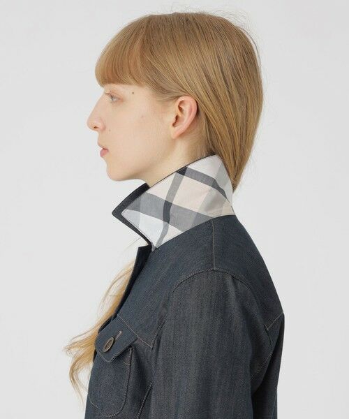 BLUE LABEL / BLACK LABEL CRESTBRIDGE / ブルーレーベル / ブラックレーベル・クレストブリッジ  その他アウター | 【一部店舗限定】スラブシャンブレーデニムジャケット | 詳細9