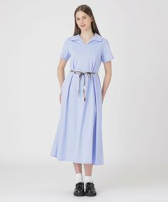 BLUE LABEL / BLACK LABEL CRESTBRIDGE / ブルーレーベル / ブラックレーベル・クレストブリッジ  ドレス | 【一部店舗限定】ハイゲージポンチカラーネックドレス