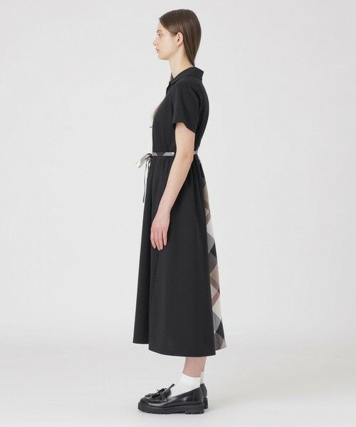 BLUE LABEL / BLACK LABEL CRESTBRIDGE / ブルーレーベル / ブラックレーベル・クレストブリッジ  ドレス | 【一部店舗限定】ハイゲージポンチカラーネックドレス | 詳細1