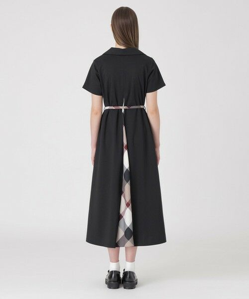 BLUE LABEL / BLACK LABEL CRESTBRIDGE / ブルーレーベル / ブラックレーベル・クレストブリッジ  ドレス | 【一部店舗限定】ハイゲージポンチカラーネックドレス | 詳細2