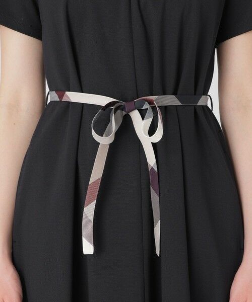 BLUE LABEL / BLACK LABEL CRESTBRIDGE / ブルーレーベル / ブラックレーベル・クレストブリッジ  ドレス | 【一部店舗限定】ハイゲージポンチカラーネックドレス | 詳細3