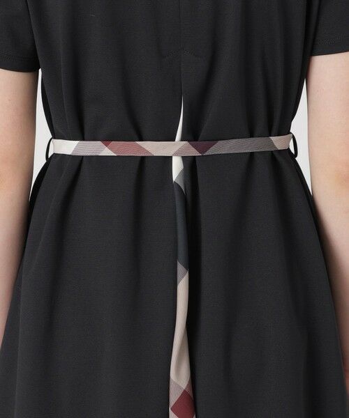 BLUE LABEL / BLACK LABEL CRESTBRIDGE / ブルーレーベル / ブラックレーベル・クレストブリッジ  ドレス | 【一部店舗限定】ハイゲージポンチカラーネックドレス | 詳細4