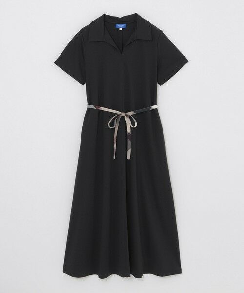 BLUE LABEL / BLACK LABEL CRESTBRIDGE / ブルーレーベル / ブラックレーベル・クレストブリッジ  ドレス | 【一部店舗限定】ハイゲージポンチカラーネックドレス | 詳細6