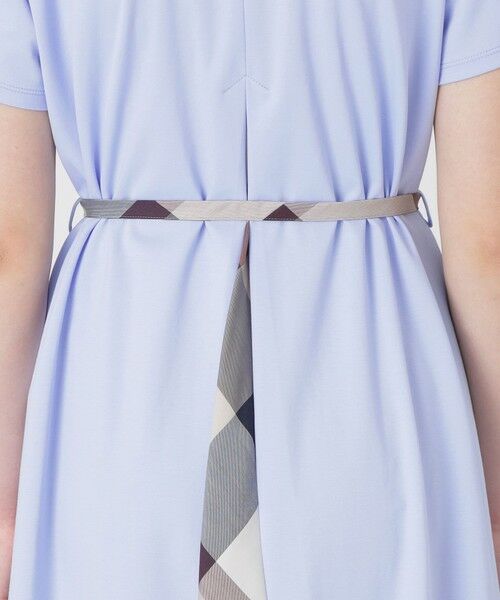 BLUE LABEL / BLACK LABEL CRESTBRIDGE / ブルーレーベル / ブラックレーベル・クレストブリッジ  ドレス | 【一部店舗限定】ハイゲージポンチカラーネックドレス | 詳細10